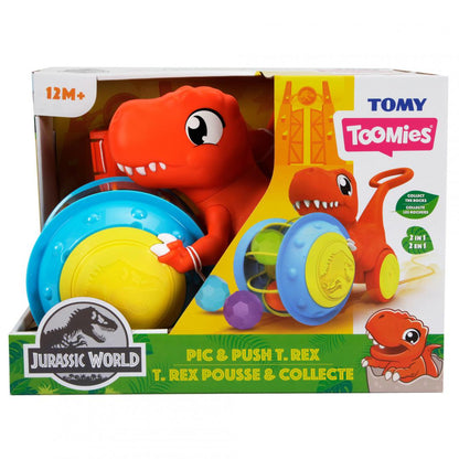Jurassic World-Pic and Push T-Rex