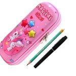 Penar 3D copii, 2 compartimente, EVA, cu pix și creion – ZEQAS