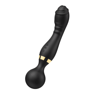 Vibrator punctul G si clitoris Vibe Control Black