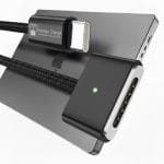 Cablu de Incarcare Magsafe 3, PRESTIGE CHARGE, pentru Apple Macbook Air / Pro, 140W, PD 3.1, Indicator LED, Textil Rezistent, 2m, Negru