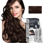 2 x Vopsea De Par Avansata, Aplicare Directa Cu Pieptene Integrat, Formula Naturala Fara Amoniac, Hidratare Intensa, Acoperire Uniforma Si De Lunga Du