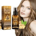 6 bucati Ser Biotina pentru Par, Tratament Crestere Rapida, Intarire Fir, Opreste Caderea Parului, Reparare Varfuri, Scalp Sanatos, Hidrateaza Par Fra