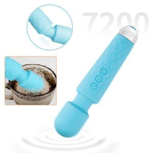 Vibrator Bagheta Masaj Femei Clitoris, 20 Modele, 8 Viteze, Motor Puternic, Silicon Moale, Prietenos cu Pielea, Rezistent Apa IPX6, Compact, Ergonomic