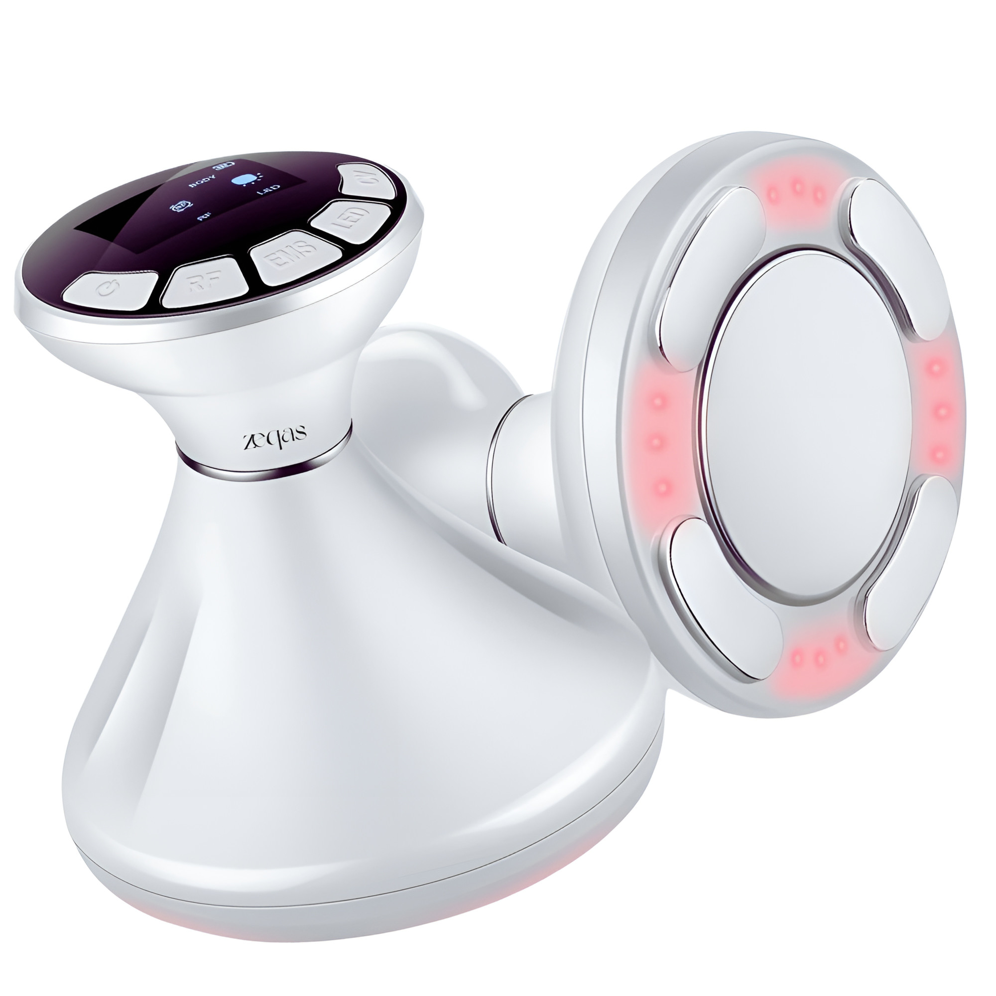 Aparat de Masaj Profesional cu 4 Tehnologii Avansate (EMS, RF, CV si LED), ZEQAS